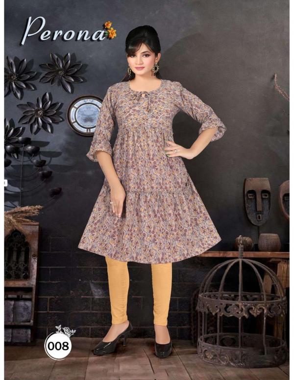 Trendy Moksha Perona Vol 1 Georgette Designer Exclusive Kurti Collection